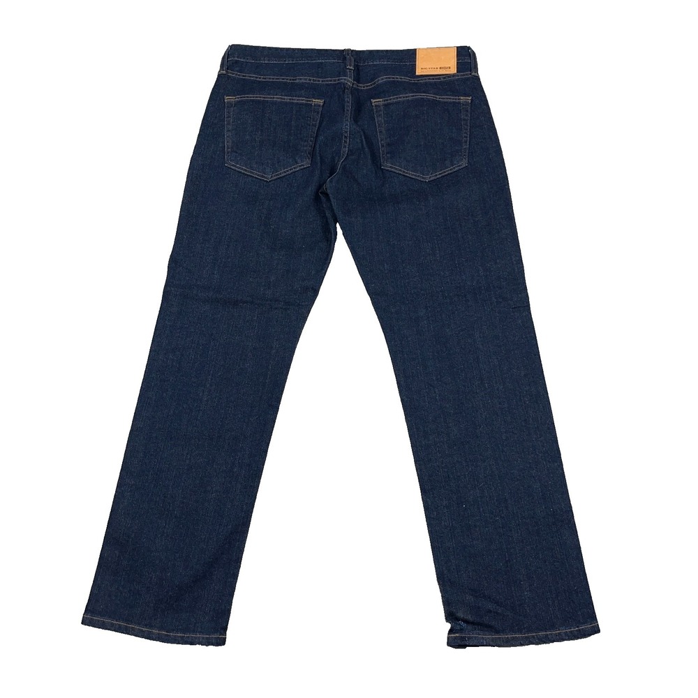 Big Star Jeans‎ Men 36x30 Straight Leg Dark Wash B Type 3 Denim Western Adult